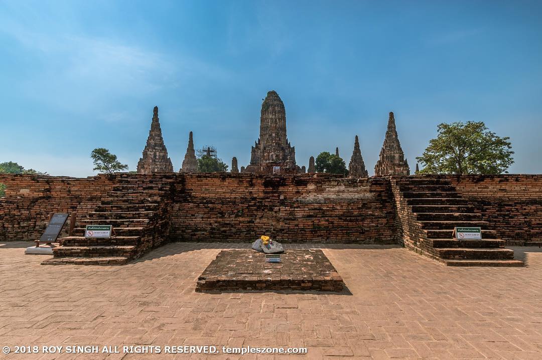 Wat Chaiwatthanaram was constructed in 1630 by the king Prasat Thong as the firs…