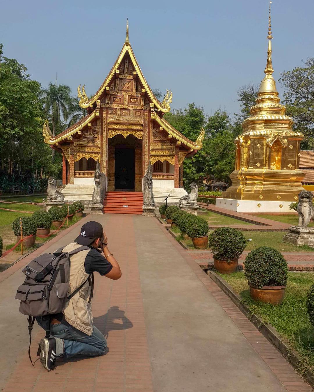 Temples Zone team photoshoot in Wat Phra Singh – Chiang Mai – Thailand. The Wat …